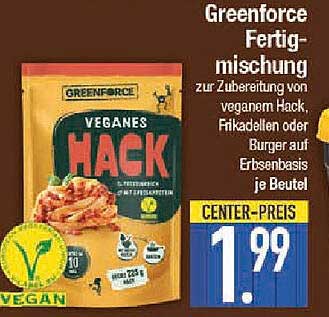 Greenforce Veganes Hack