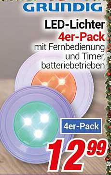 GRUNDIG LED-Lichter 4er-Pack