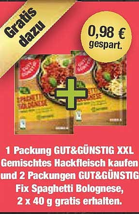 GUT&GÜNSTIG XXL Gemischtes Hackfleisch