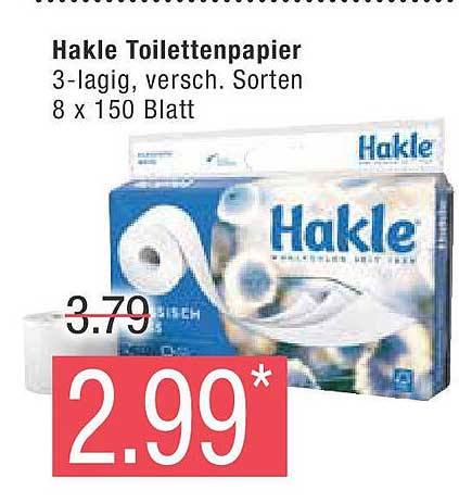 Hakle Toilettenpapier