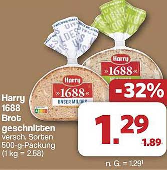 Harry 1688 Brot