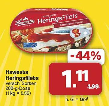 Hawesta Heringsfilets