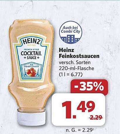 Heinz Feinkostsaucen