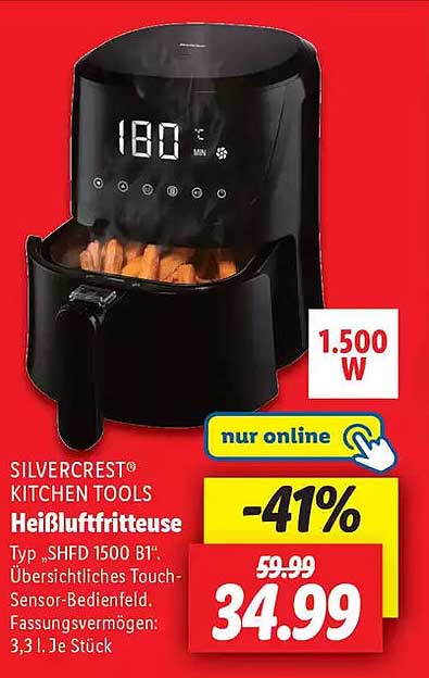 Heißluftfritteuse