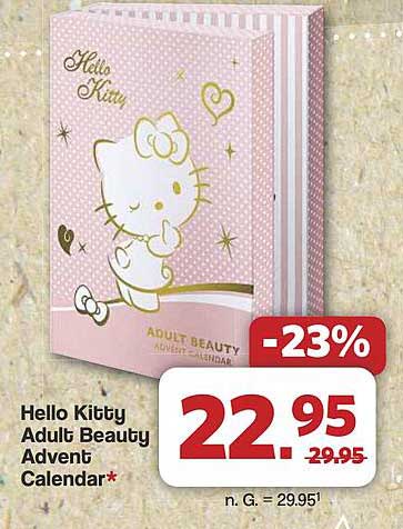 Hello Kitty Adult Beauty Advent Calendar