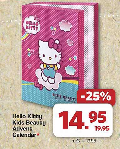 Hello Kitty Kids Beauty Advent Calendar