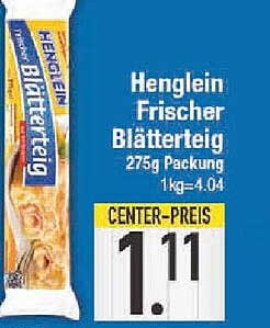 Henglein Frischer Blätterteig