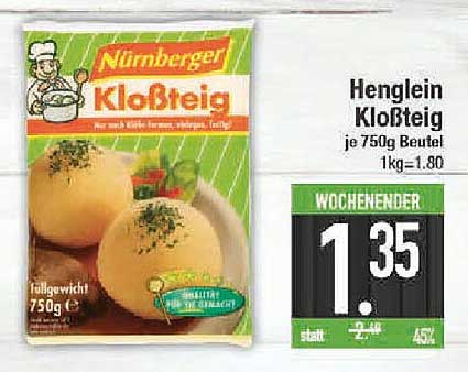 Henglein Kloßteig