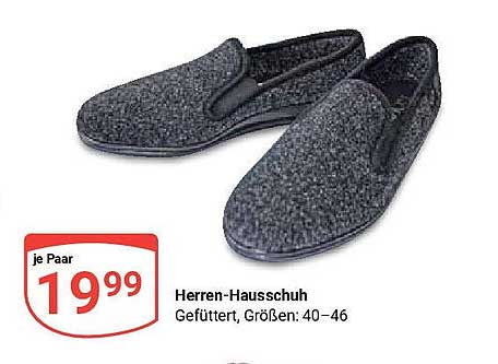 Herren-Hausschuh