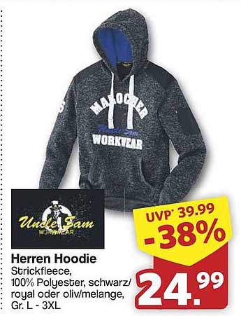 Herren Hoodie