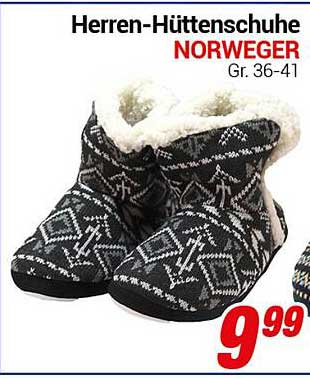 Herren-Hüttenschuhe NORWEGER