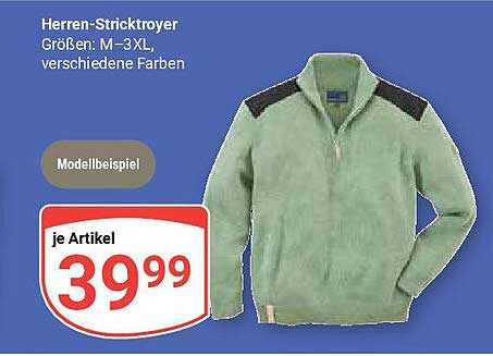 Herren-Stricktroyer