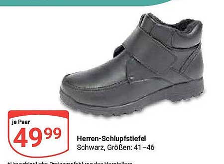 Herrenschlupfstiefel