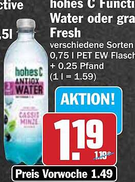 hohes C Antiox Water