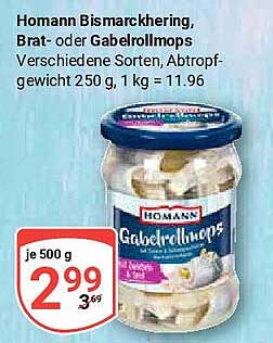 Homann Gabelrollmops