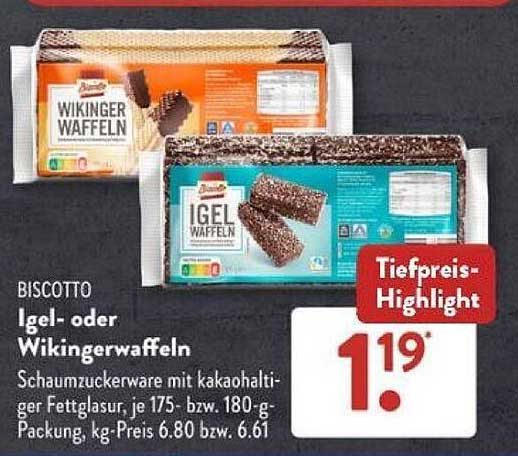 Igel- oder Waffeln