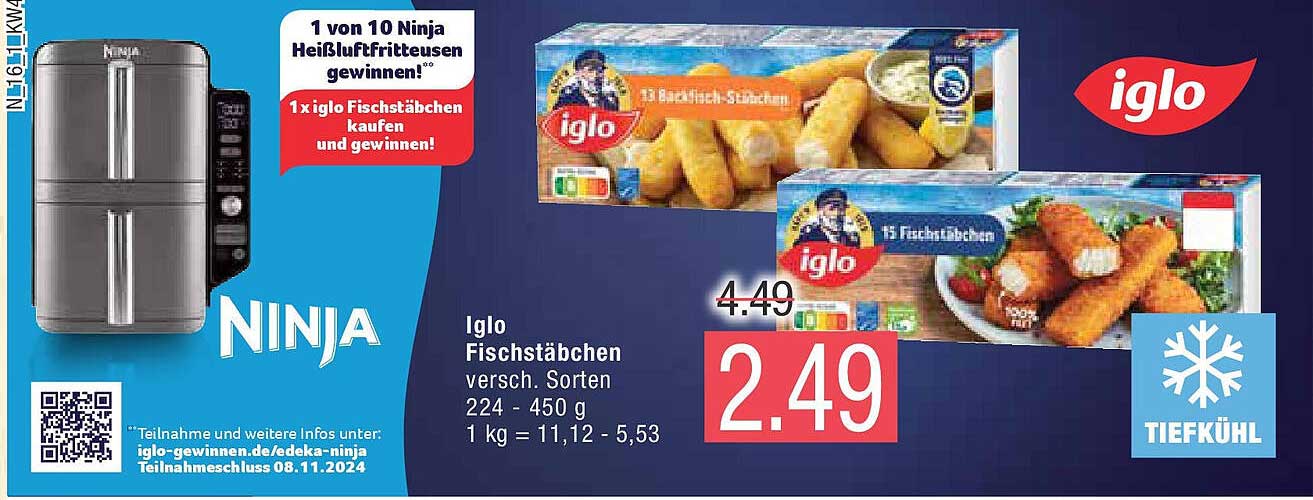 Iglo Fischstäbchen