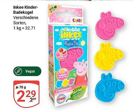 Inkee Kinder-Badekugeln