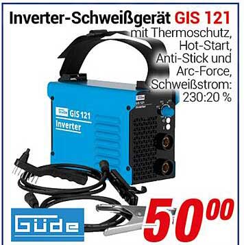 Inverter-Schweißgerät GIS 121