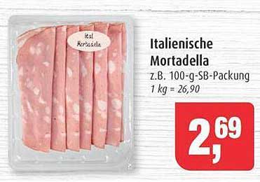 Italienische Mortadella