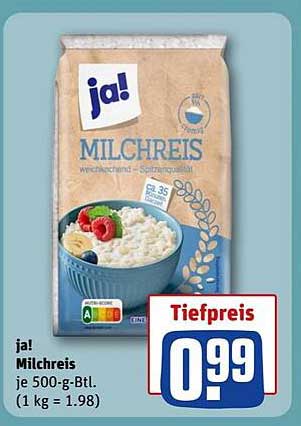 ja! MILCHREIS