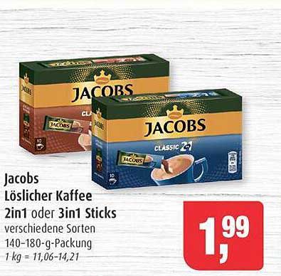 Jacobs Löslicher Kaffee