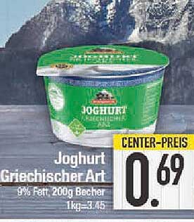 Joghurt Griechischer Art