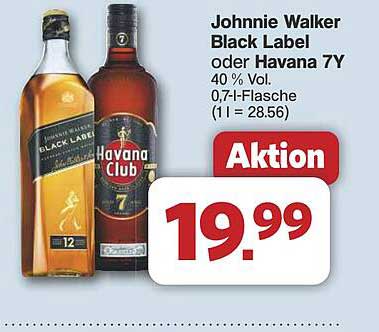 Johnnie Walker Black Label oder Havana 7Y