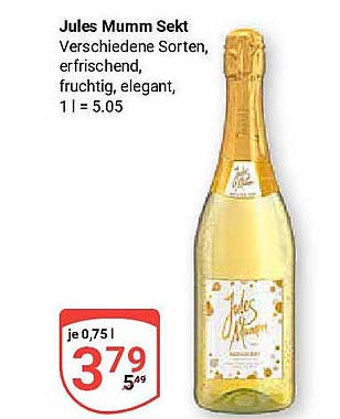 Jules Mumm Sekt