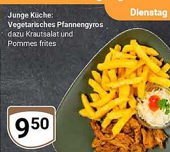 Junge Küche: Vegetarisches Pfannengyros