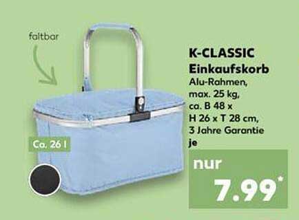 K-CLASSIC Einkaufskorb