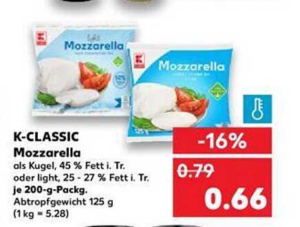 K-CLASSIC Mozzarella