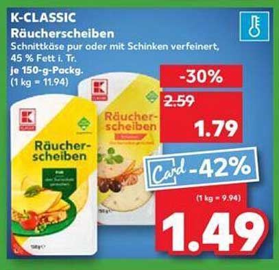 K-CLASSIC Räucherscheiben