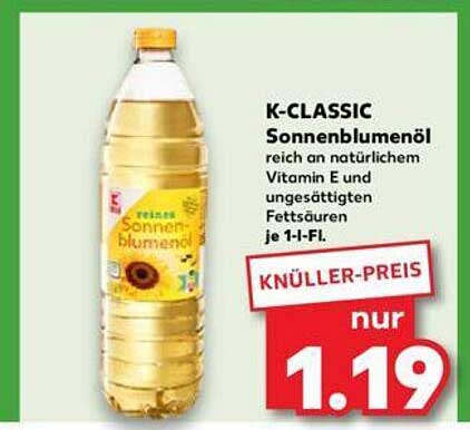 K-CLASSIC Sonnenblumenöl