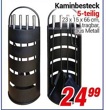 Kaminbesteck 5-teilig