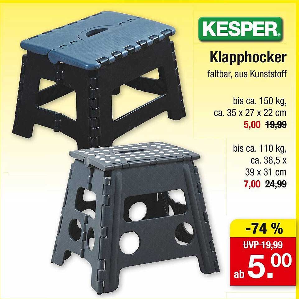 KESPER Klapphocker