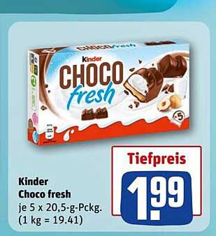 Kinder Choco fresh