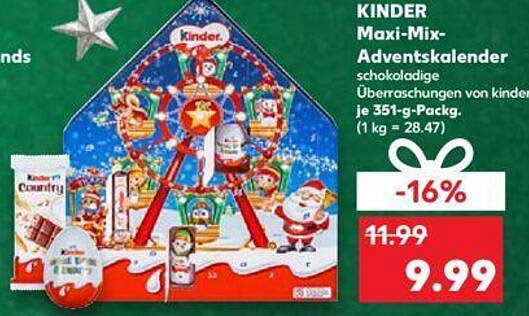 KINDER Maxi-Mix-Adventskalender