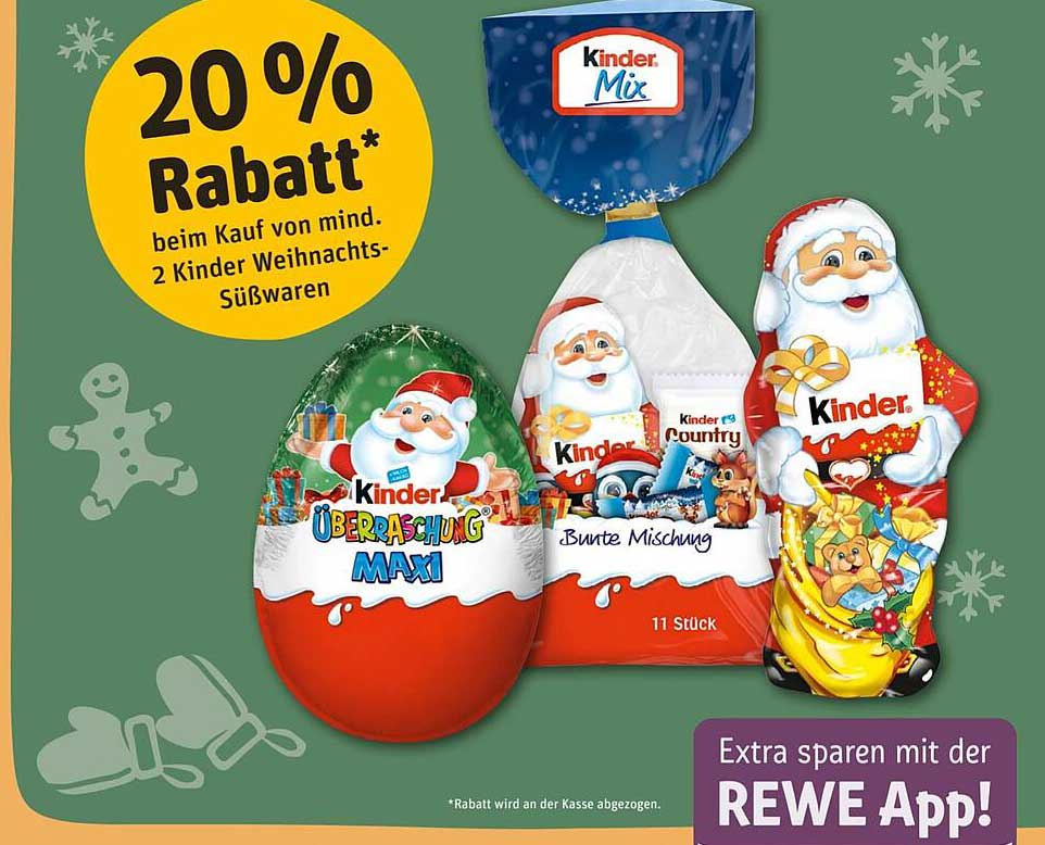 Kinder Überraschung Maxi  
Kinder Mix  
Kinder Country Bunte Mischung  