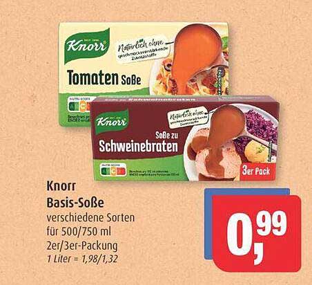 Knorr Basis-Soße