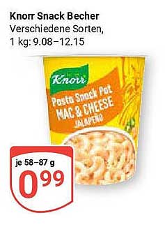 Knorr Snack Becher