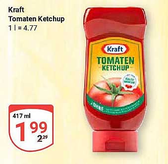 Kraft Tomaten Ketchup