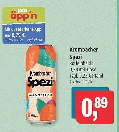 Krombacher Spezi