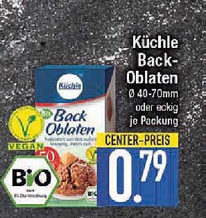 Küchle Back-Oblaten