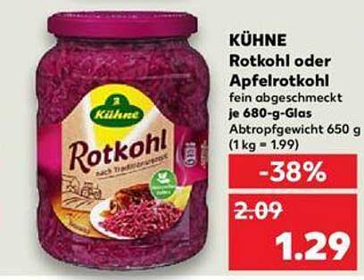 KÜHNE Rotkohl