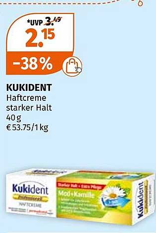 KUKIDENT Haftcreme starker Halt