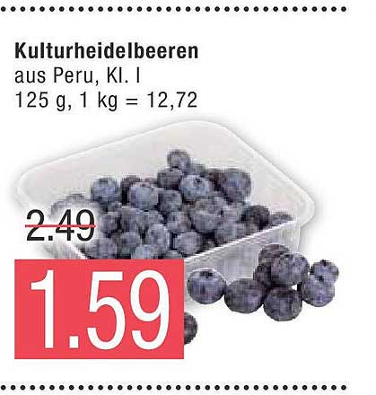 Kulturheidelbeeren