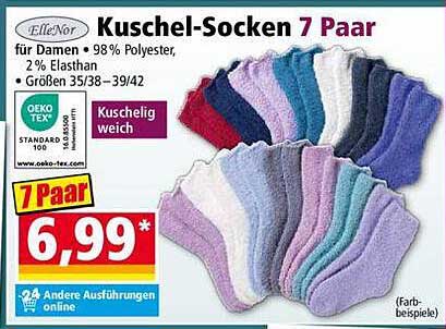 Kuschel-Socken 7 Paar