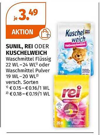 KUSCHELWEICH Waschmittel Flüssig