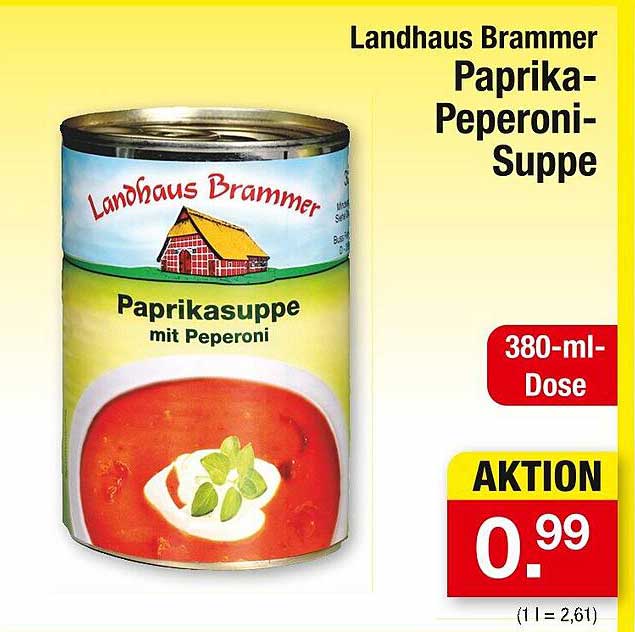 Landhaus Brammer Paprika-Peperoni-Suppe